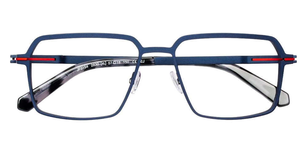 J.F. Rey® JF3154 JFR JF3154 2830 57 Eyeglasses - Blue/Red