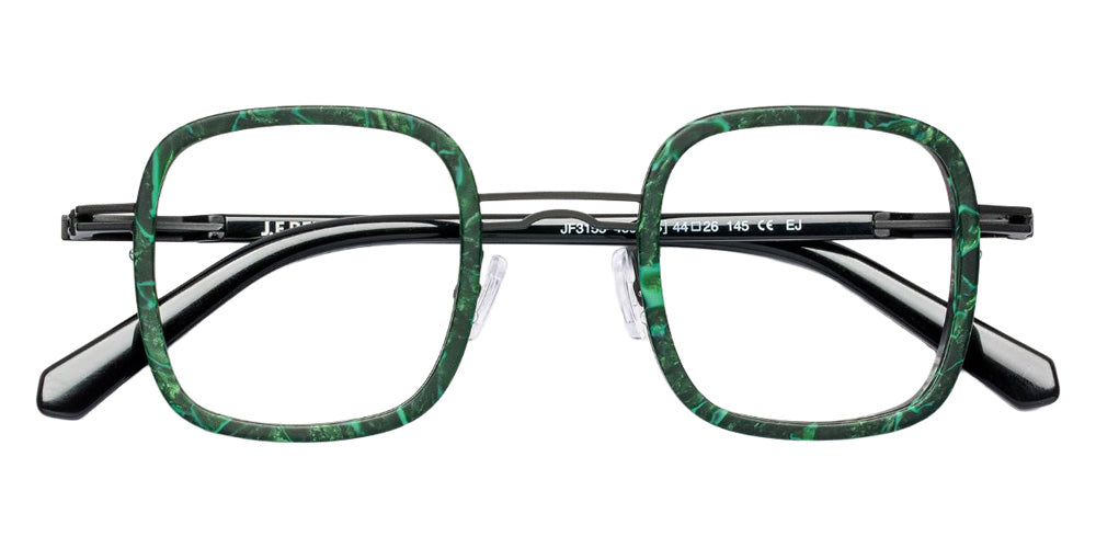 J.F. Rey® JF3155 JFR JF3155 4600 44 Eyeglasses - Green/Black
