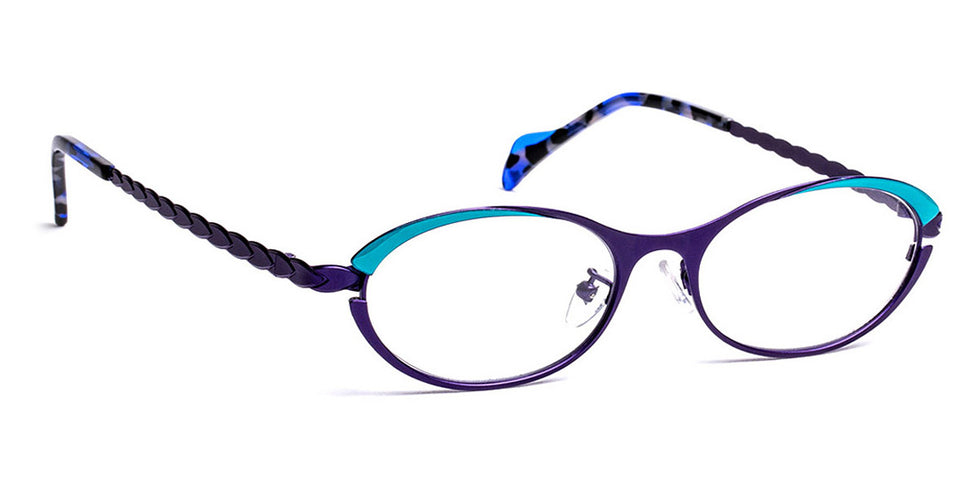 J.F. Rey® Joie JFR Joie 7025 51 - 7025 Purple / Turquoise Eyeglasses