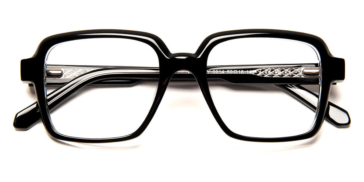 J.F. Rey® Amaury JFR Amaury 0014 50 - 0014 Black/White/Crystal Eyeglasses