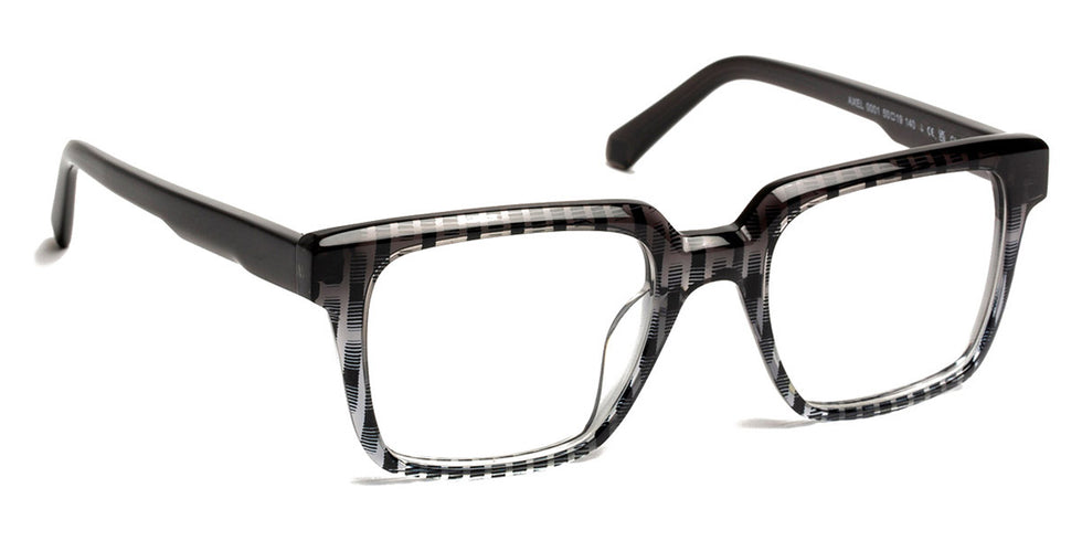 J.F. Rey® Axel JFR Axel 0001 50 - 0001 Gradient Black, Eyeglasses