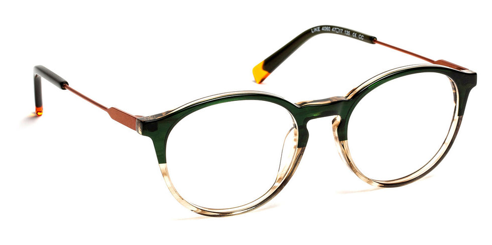 J.F. Rey® Like Kids JFR Like Kids 4060 47 - 4060 Gradient Green/Orange Eyeglasses