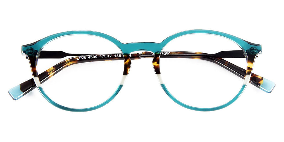 J.F. Rey® Like Kids JFR Like Kids 4590 47 - 4590 Green/Demi Eyeglasses