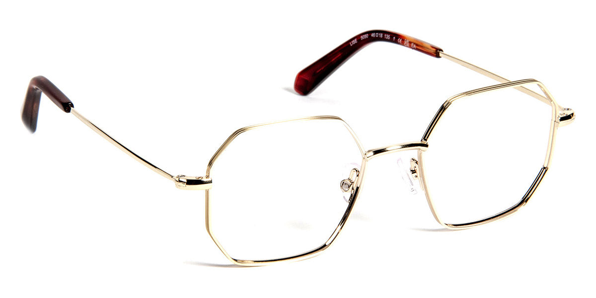 J.F. Rey® Lise JFR Lise 5050 46 - 5050 Shiny Gold Eyeglasses
