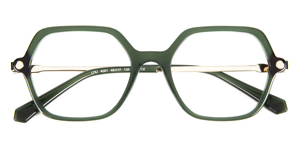 J.F. Rey® Lou Kids JFR Lou Kids 4001 48 - 4001 Green/Gray Eyeglasses