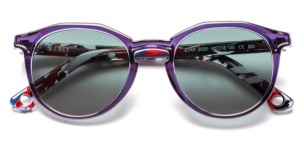 J.F. Rey® Star JFR Star 2025 45 - 2025 Navy/White/Blue/Red Sunglasses