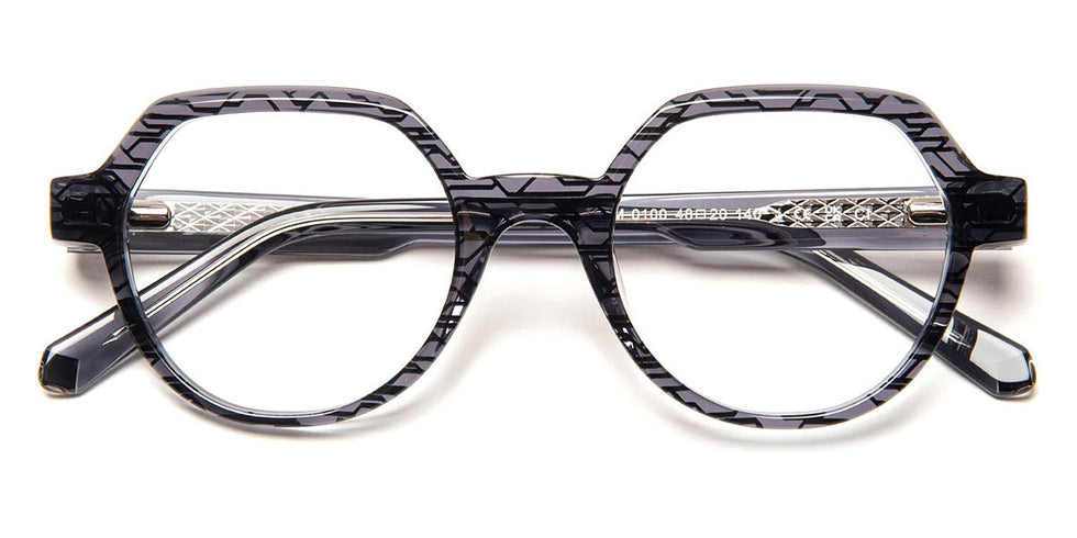 J.F. Rey® Tom JFR Tom 0100 48 - 0100 Gray Thread Eyeglasses