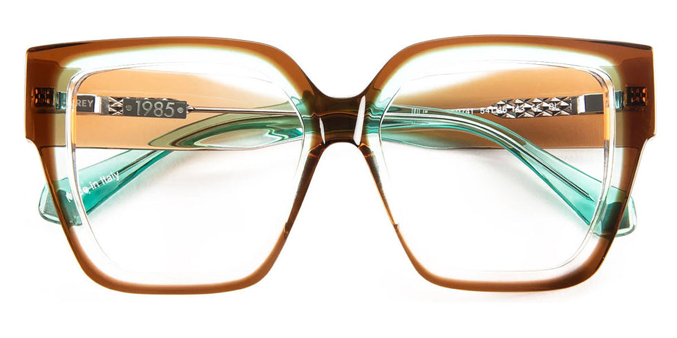 J.F. Rey® Madison JFR Madison 9741 54 - 9741 Hazelnut/Green Mint Eyeglasses