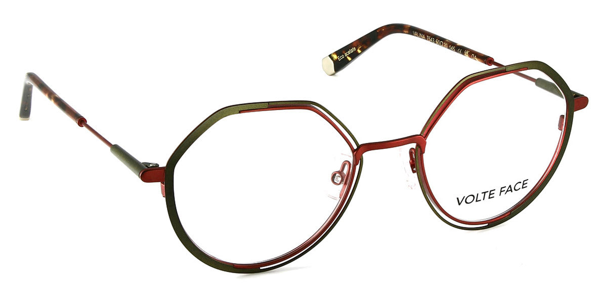 J.F. Rey® Valina JFR Valina 7543 50 - 7543 Khaki/Plum Eyeglasses