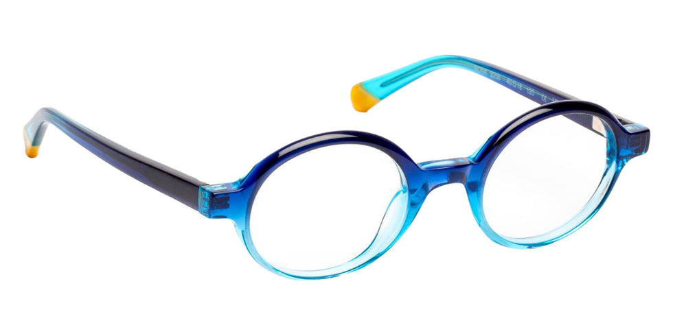 J.F. Rey® Nova Round Eyeglasses - Gradient Blue