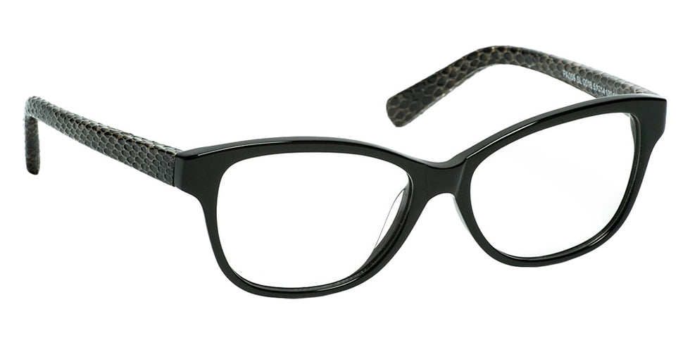 J.F. Rey® PA009 Square Eyeglasses - Black/Snake