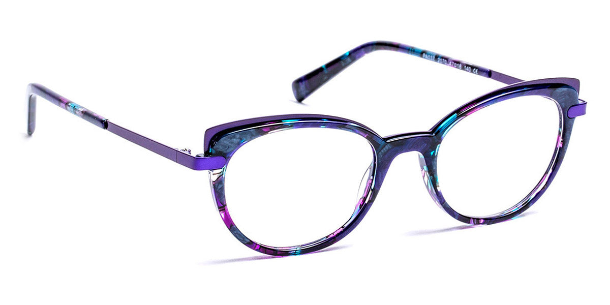 J.F. Rey® Pa037 JFR Pa037 2070 47 - 2070 Blue Purple Eyeglasses