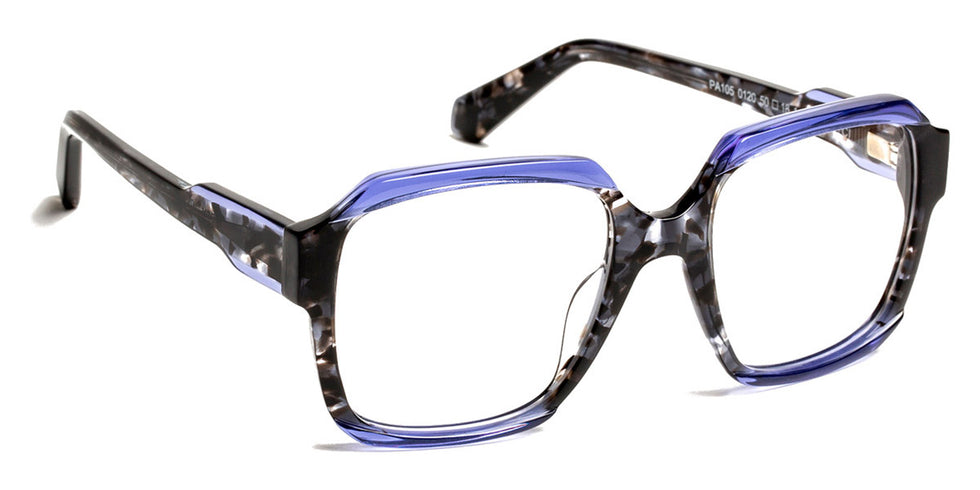 J.F. Rey® PA105 JFR PA105 0120 50 - 0120 Nice Black/Blue Eyeglasses