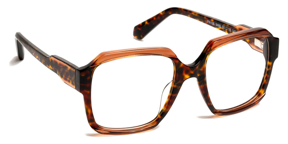 J.F. Rey® PA105 JFR PA105 9486 50 - 9486 Demi/Brown Eyeglasses