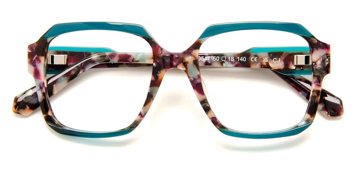J.F. Rey® PA105 JFR PA105 9547 50 - 9547 Demi/Green Eyeglasses
