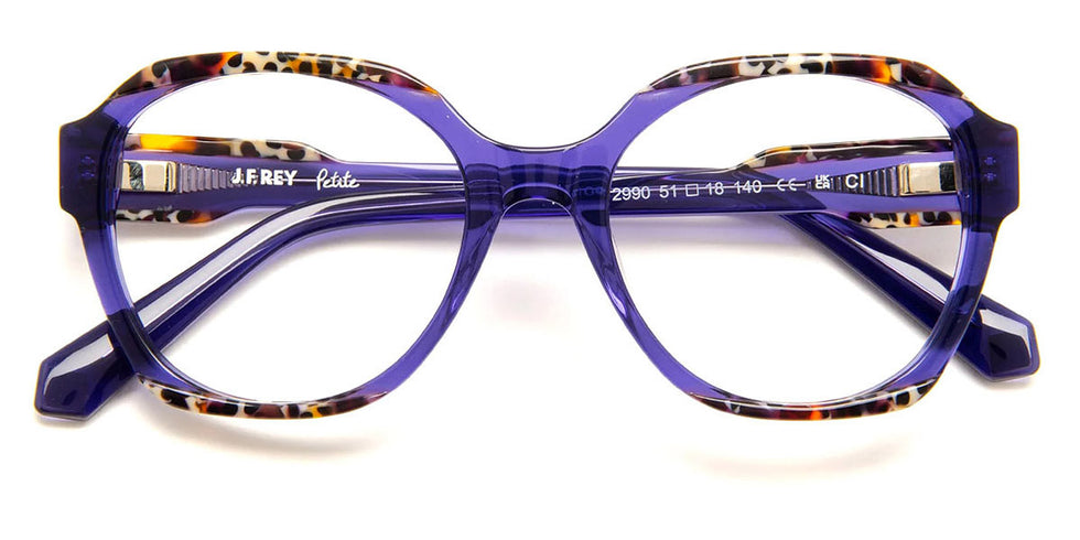 J.F. Rey® PA106 JFR PA106 2990 51 - 2990 Blue/Panther Eyeglasses