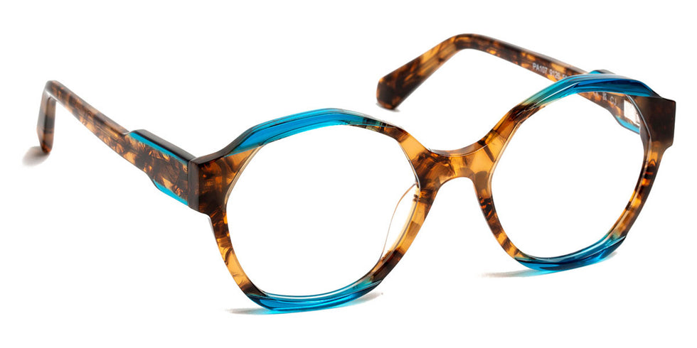 J.F. Rey® PA107 JFR PA107 9126 50 - 9126 Demi/Blue Eyeglasses