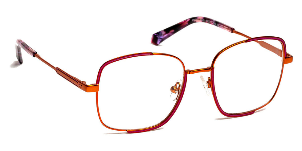 J.F. Rey® PM091 JFR PM091 6935 49 - 6935 Copper/Burgundy/Purple Eyeglasses