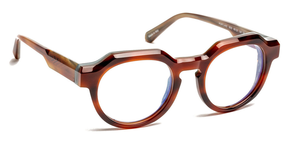 J.F. Rey® Portland JFR Portland 9505 49 - 9505 Demi Brown/Demi Gray Eyeglasses
