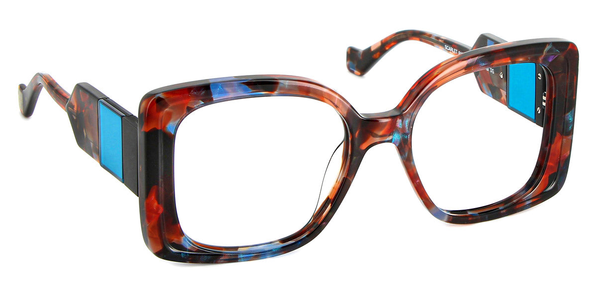 J.F. Rey® Scarlet 2 JFR Scarlet 2 6124 52 - 6124 Amber / Blue Eyeglasses