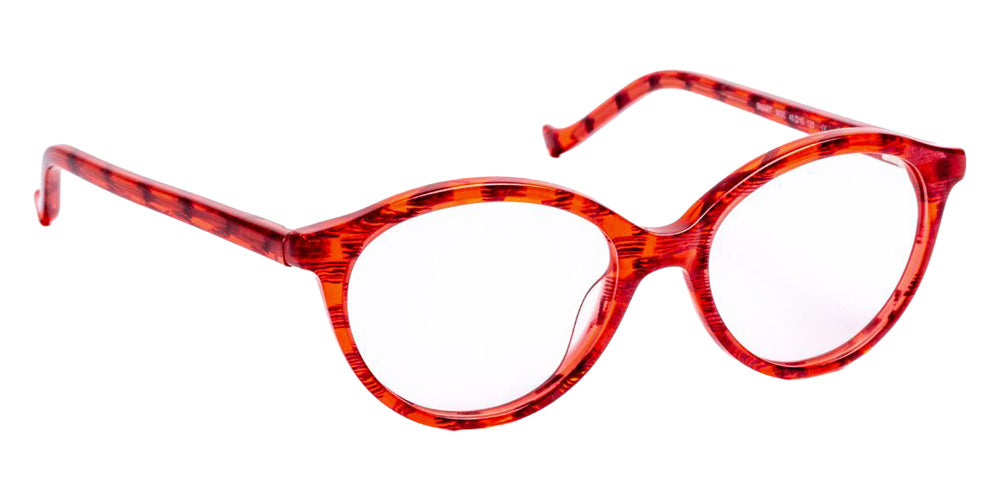 J.F. Rey® Smart Round Eyeglasses - Red