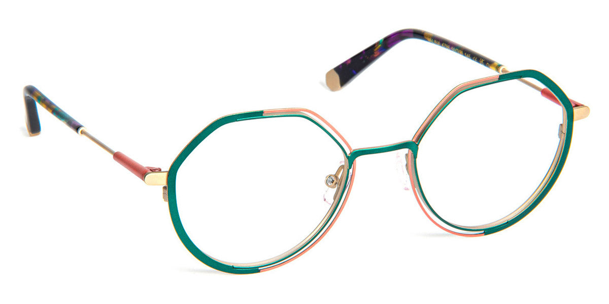 J.F. Rey® Valina JFR Valina 4786 50 - 4786 Green/Pink/Gold Eyeglasses