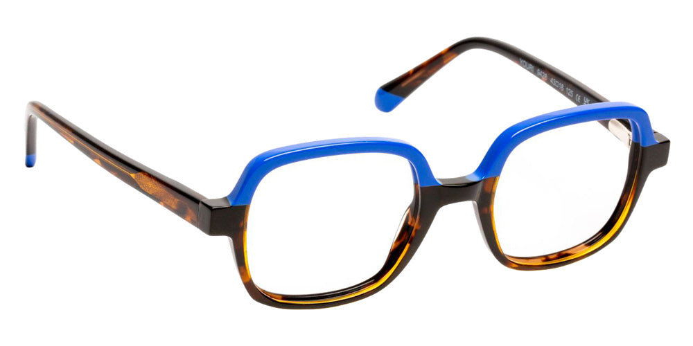 J.F. Rey® Youri Square Eyeglasses - Tortoiseshell/Blue