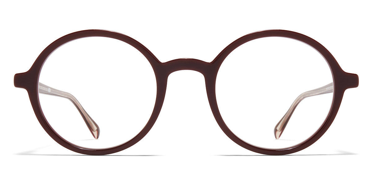 Mykita® JOJO MYK JOJO C126 Burgundy/Silk Purple Broncco 47 - C126 Burgundy/Silk Purple Broncco Eyeglasses