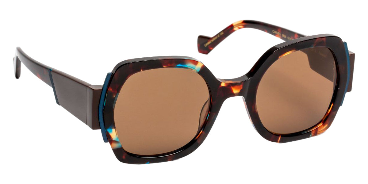 J.F. Rey® Carmen Sunglasses - 9824 - Tortoiseshell Blue/Blue