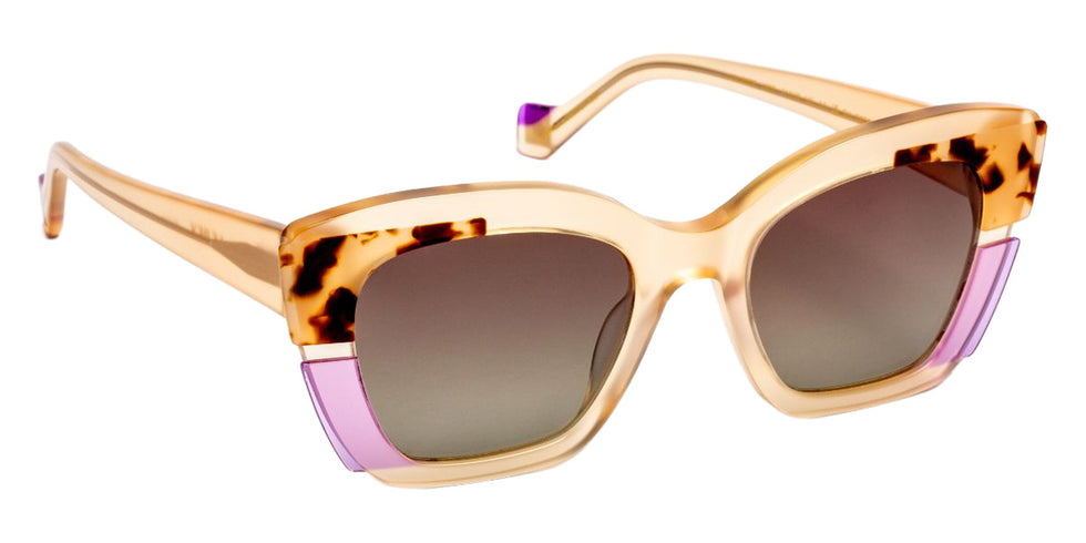 J.F. Rey® Celeste Sunglasses - 1096 - Beige/Havana Vmd