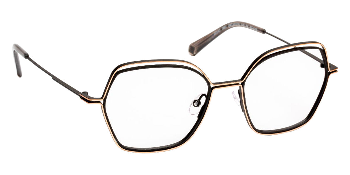 J.F. Rey® JF3147 Eyeglasses - 881 - Black/Rose Gold