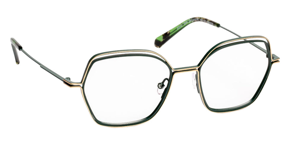 J.F. Rey® JF3147 Eyeglasses - 5544 - Gold/Green