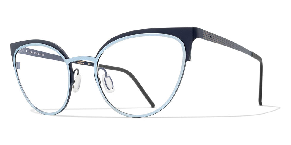 Blackfin® JUNIPER BAY BLF JUNIPER BAY 1018 51 - Light Blue/Blue Eyeglasses