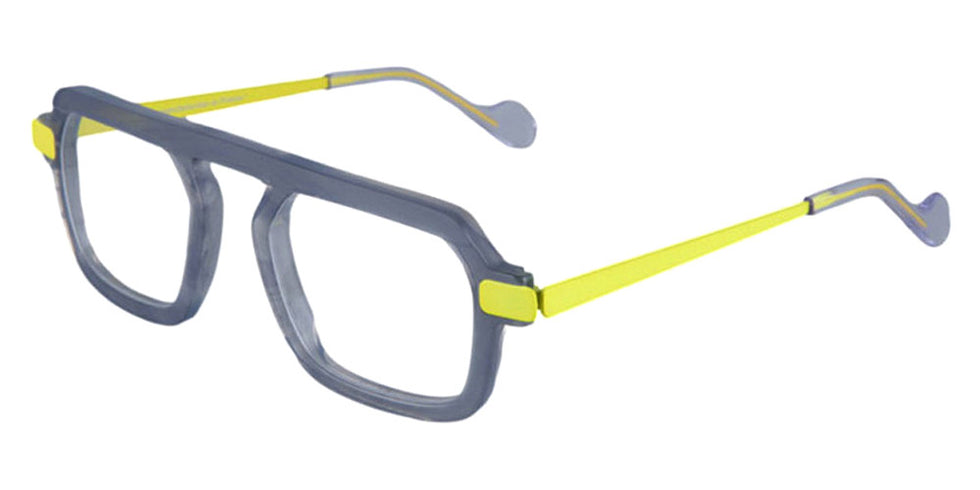 NaoNed® Kab Korzh NAO Kab Korzh 78GO 50 - 78GO Opalin Grey/Fluorescent Yellow Eyeglasses