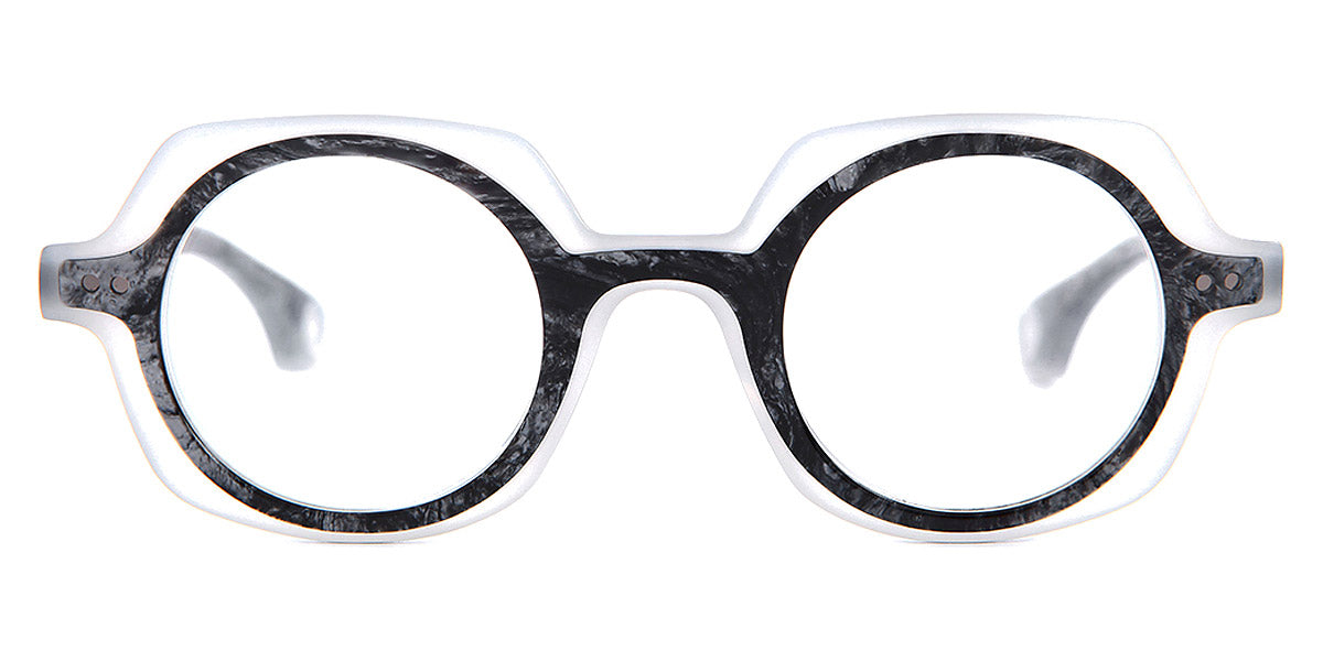 Blake Kuwahara® KAHN BLK KAHN GREY MARBLE 44 - GREY MARBLE Eyeglasses