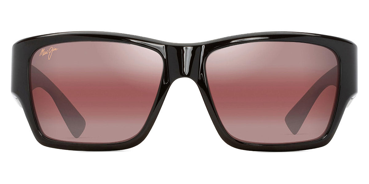 Maui Jim® Ka‘olu MAU Ka‘olu R614-01 57 - Brown/Shiny / Maui Rose Sunglasses