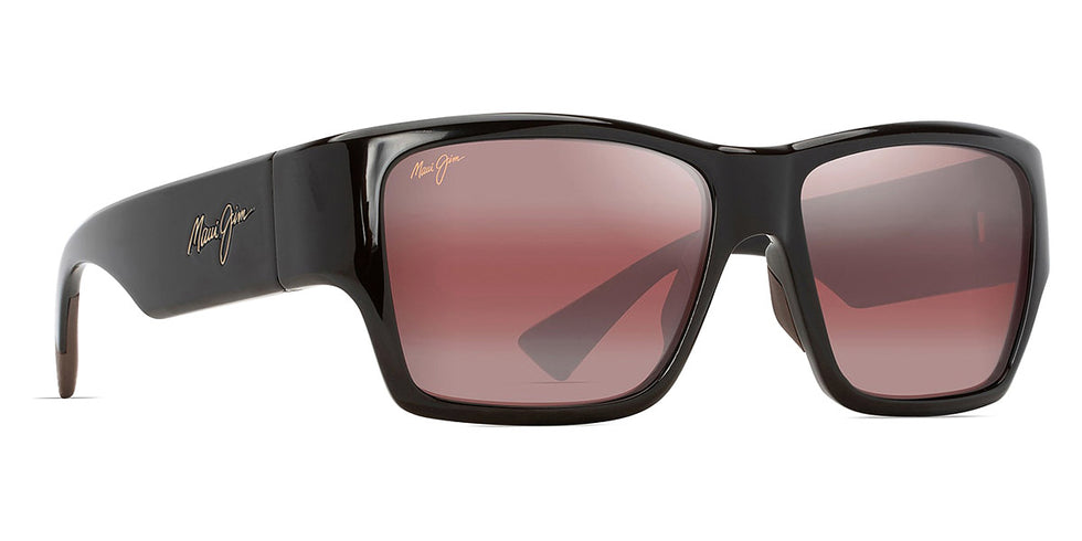 Maui Jim® Ka‘olu MAU Ka‘olu R614-01 57 - Brown/Shiny / Maui Rose Sunglasses