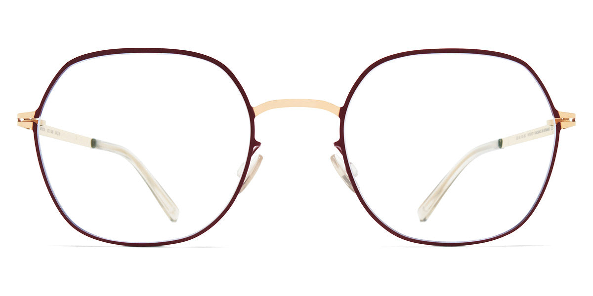 Mykita® KARI MYK KARI Champagne Gold/Cranberry 50 - Champagne Gold/Cranberry Eyeglasses