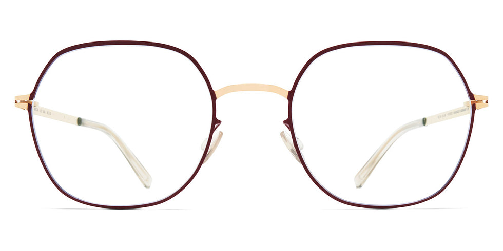 Mykita® KARI MYK KARI Champagne Gold/Cranberry 50 - Champagne Gold/Cranberry Eyeglasses