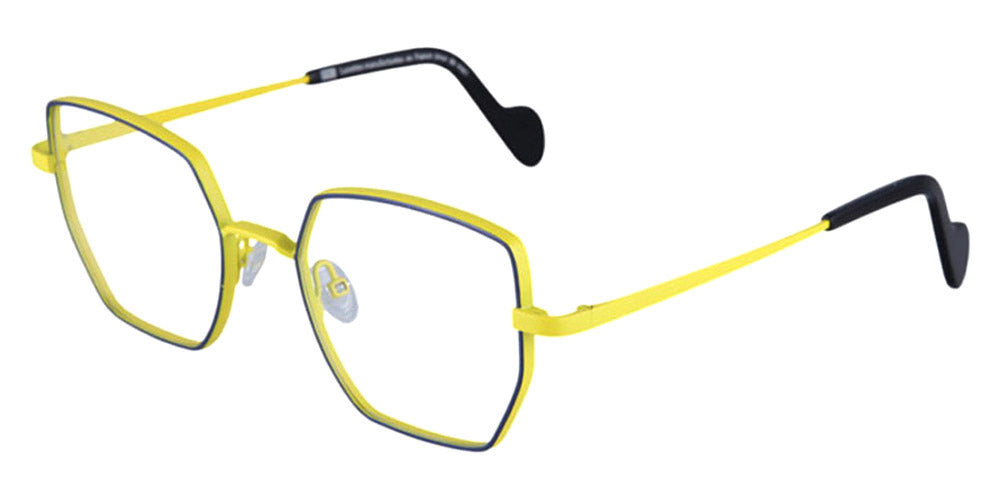 NaoNed® Kenavo NAO Kenavo 7871 51 - 7871 Peacock Blue/Fluorescent Yellow Eyeglasses