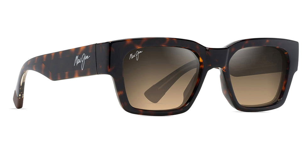 Maui Jim® Kenui MAU Kenui HS642-10 53 - Dark Havana with
Trans Yellow/Shiny / HCL Bronze Sunglasses