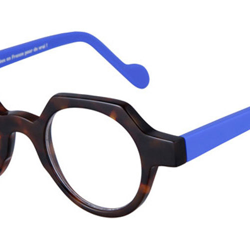 NaoNed® Kernouez NAO Kernouez 2344 43 - Tortoiseshell / Solid Fluo Electric Blue Eyeglasses