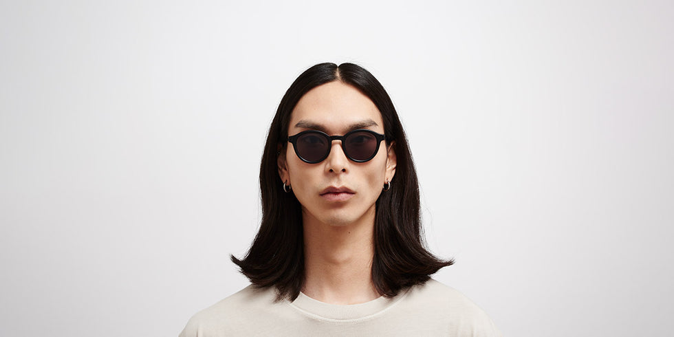 Mykita® KETILL MYK KETILL C98 Matte Black/Black / Polarized Pro Hi-Con Grey 48 - C98 Matte Black/Black / Polarized Pro Hi-Con Grey Sunglasses