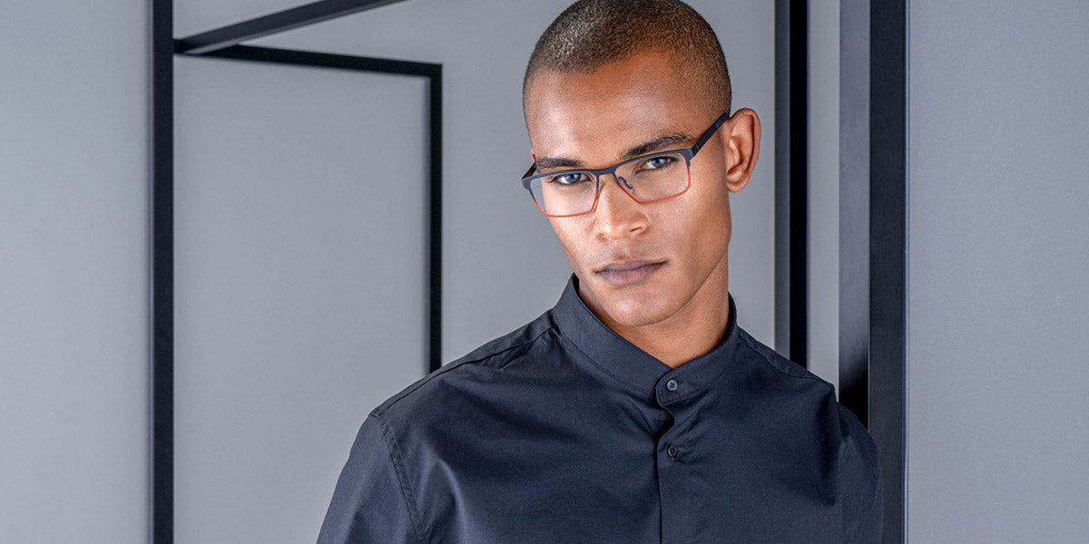 Blackfin® KINGSTON BLF KINGSTON 432 58 - Black/Red Eyeglasses