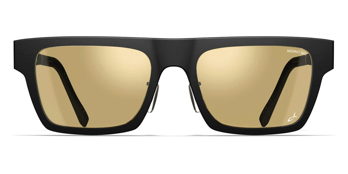 Blackfin® KNIGHTSBRIDGE BLF Knightsbridge Sun 1845 54 - Silk Feel Matt Black Sunglasses