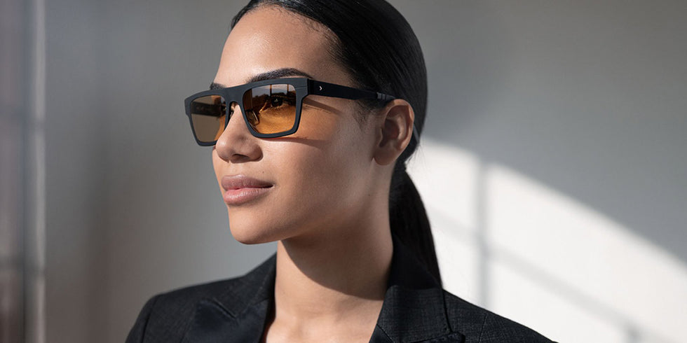 Blackfin® KNIGHTSBRIDGE BLF Knightsbridge Sun 1845 54 - Silk Feel Matt Black Sunglasses