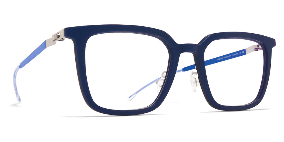 Mykita® KOLDING MYK KOLDING MHL3-Navy/Shiny Silver/Yale Bl 49 - MHL3-Navy/Shiny Silver/Yale Bl Eyeglasses