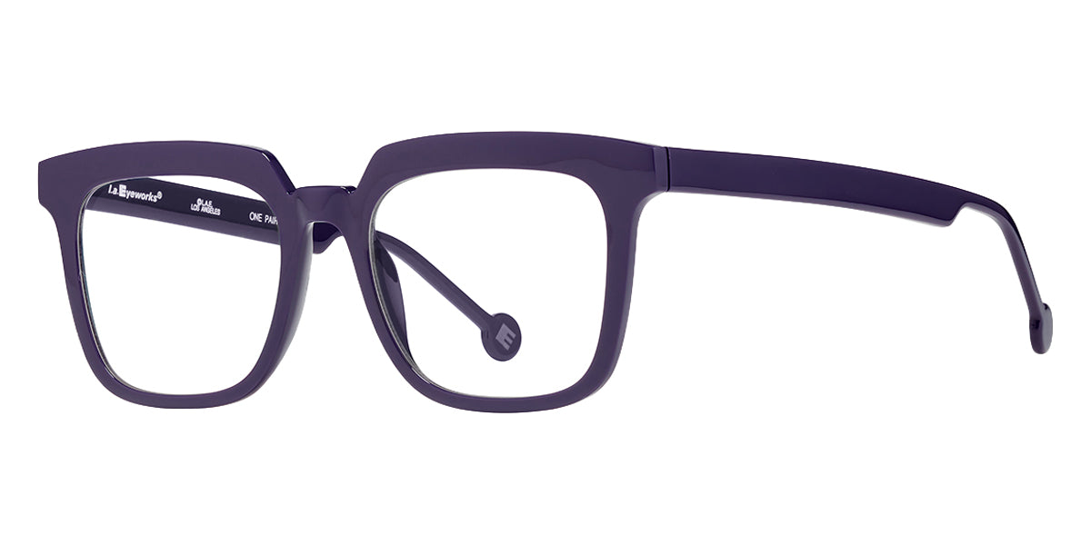 L.A.Eyeworks® CORT LA CORT 943 51 - 943 Pecos Purple Eyeglasses