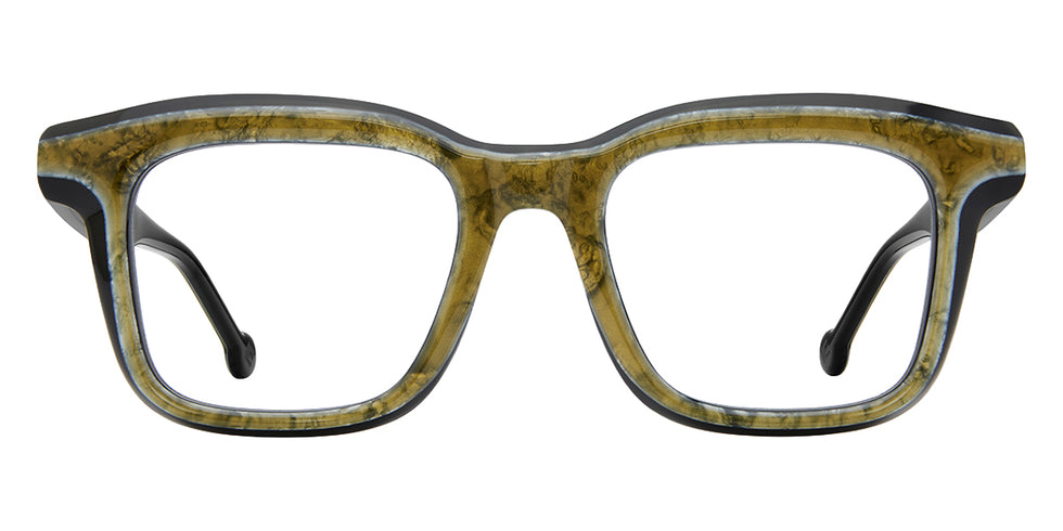 L.A.Eyeworks® LONZO LA LONZO 604 52 - 604 Sponge Gold Eyeglasses