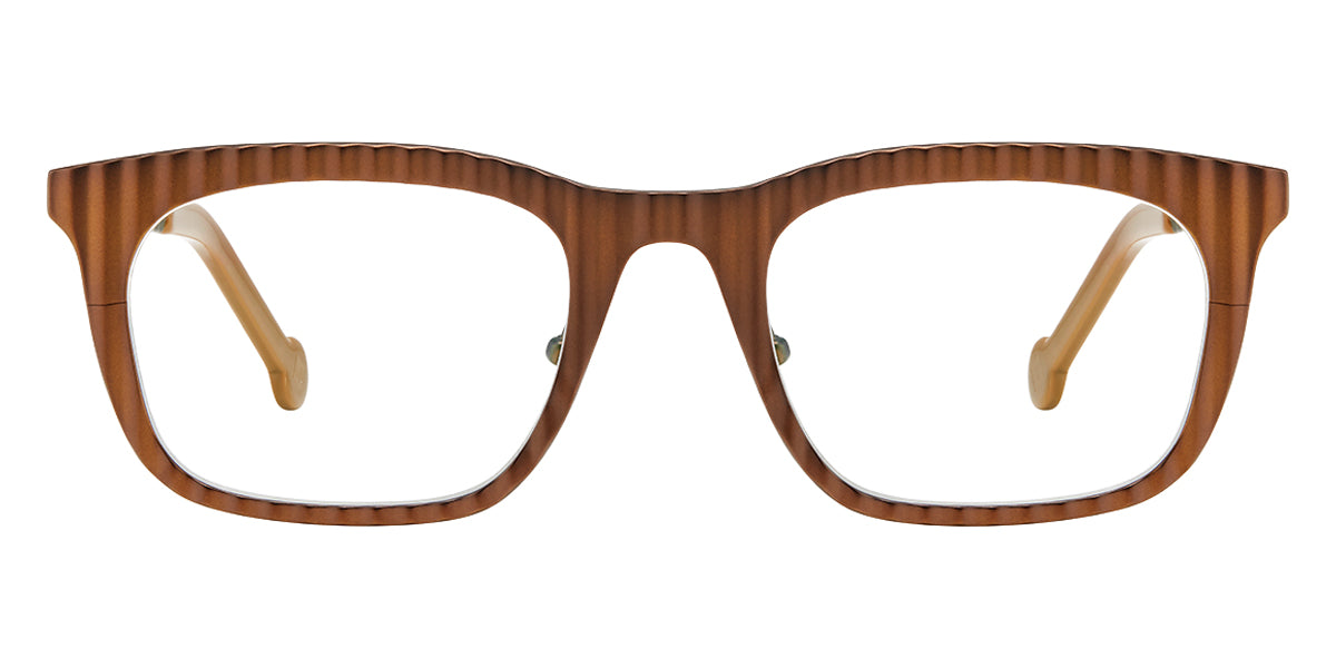 L.A.Eyeworks® TRAIN LA TRAIN 467M 53 - 467M Brown Matte Eyeglasses